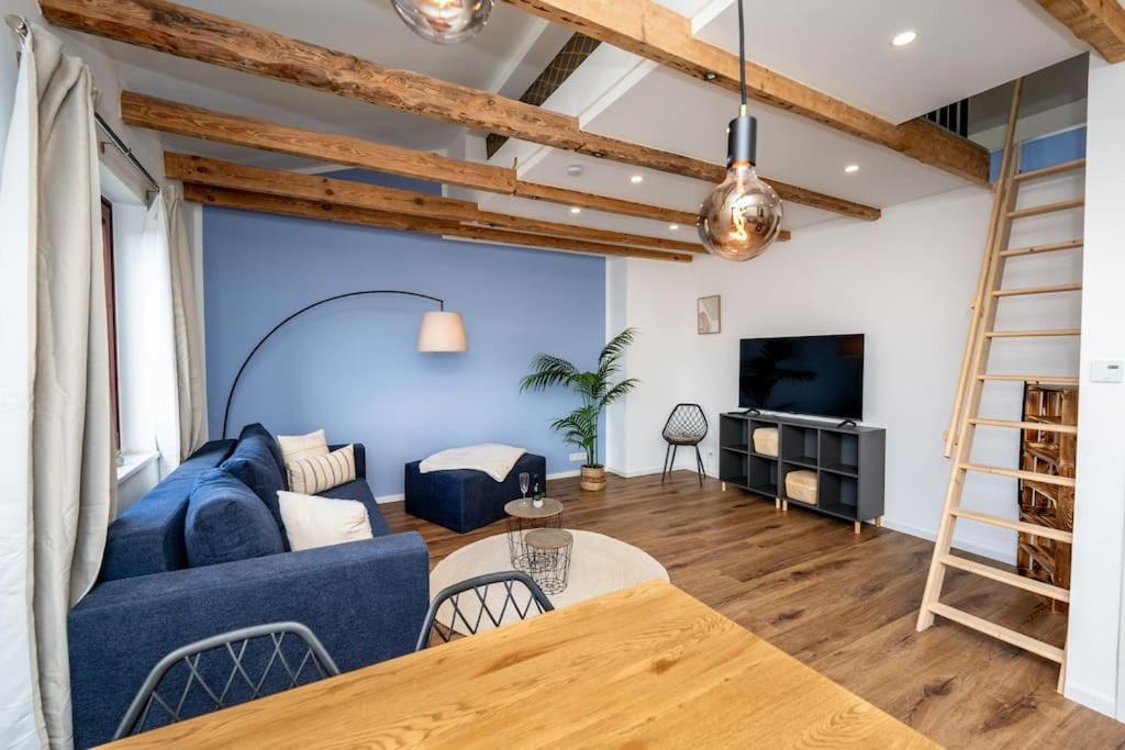 Moderne Maisonette Wohnung Im Fluesseviertel BRE Exterior foto